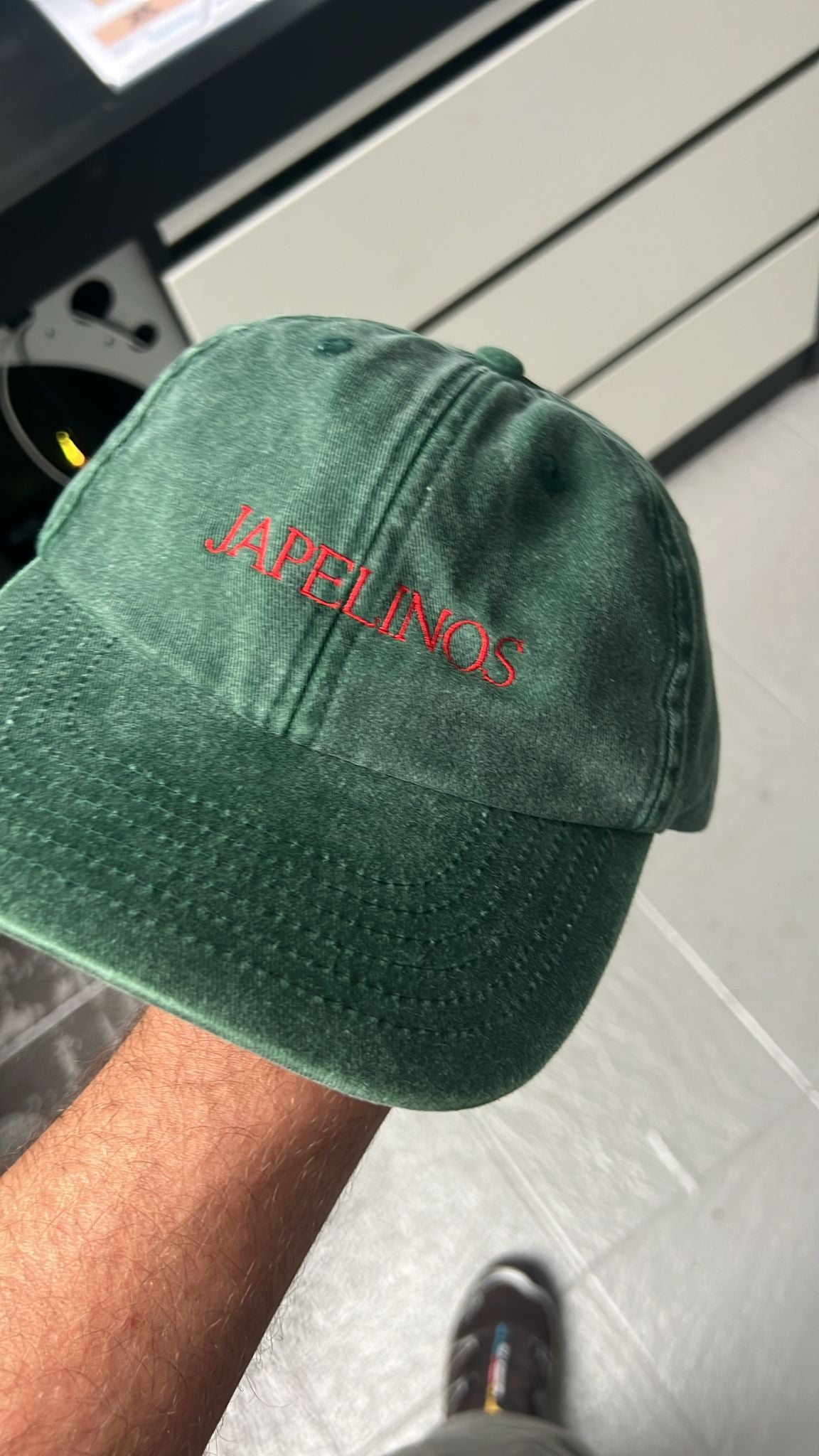 japelinos cap - green